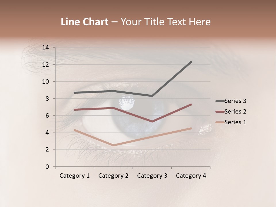 Male Visual Optical PowerPoint Template