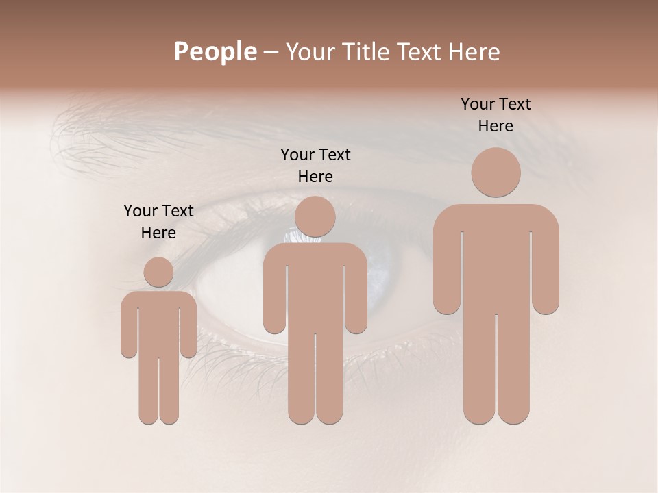 Male Visual Optical PowerPoint Template