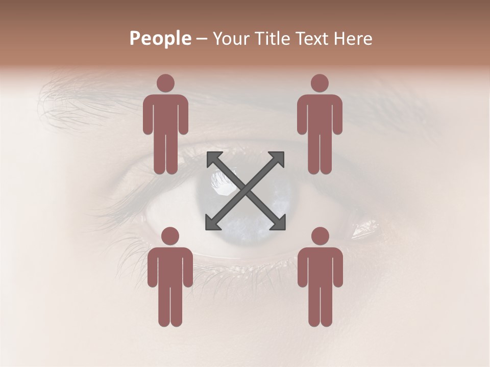 Male Visual Optical PowerPoint Template