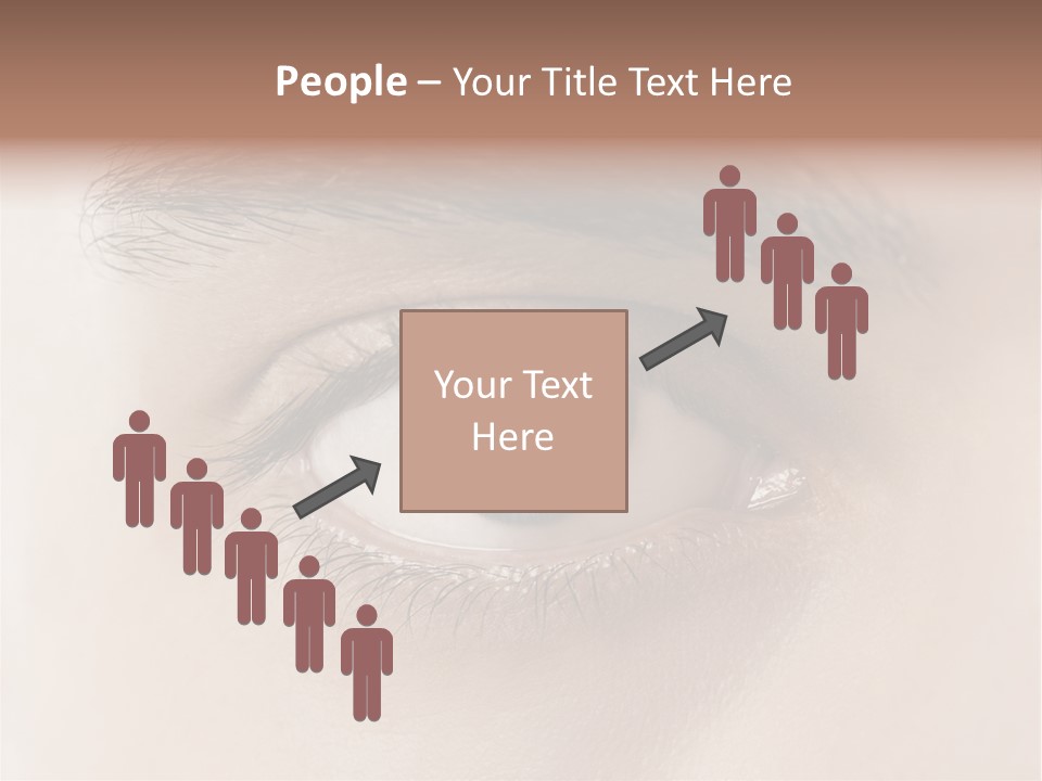 Male Visual Optical PowerPoint Template