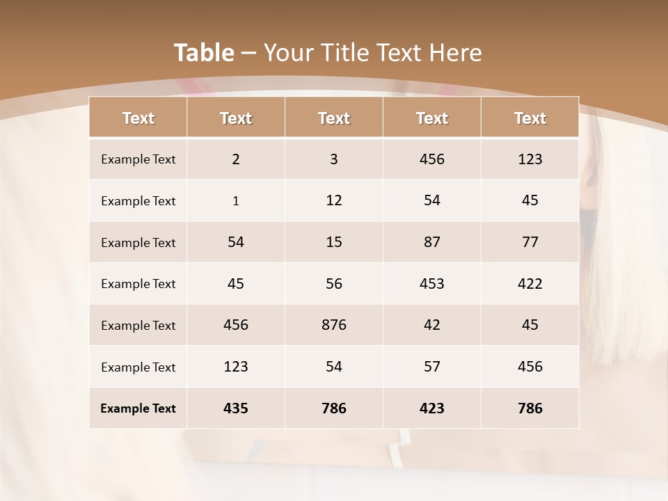 A Woman Holding A Pink Heart In Front Of A Mirror PowerPoint Template