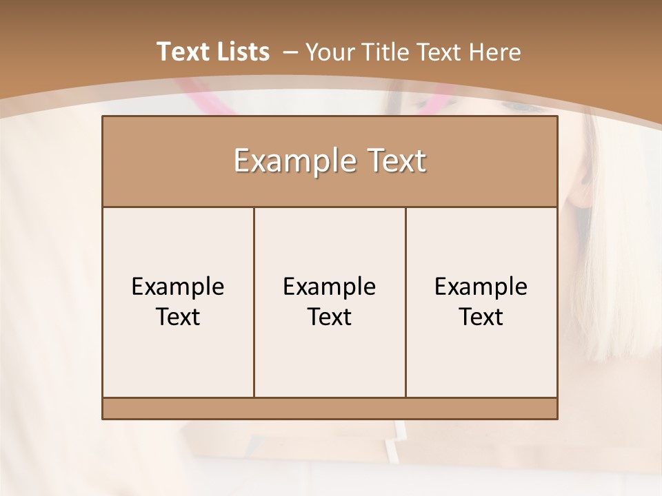 A Woman Holding A Pink Heart In Front Of A Mirror PowerPoint Template