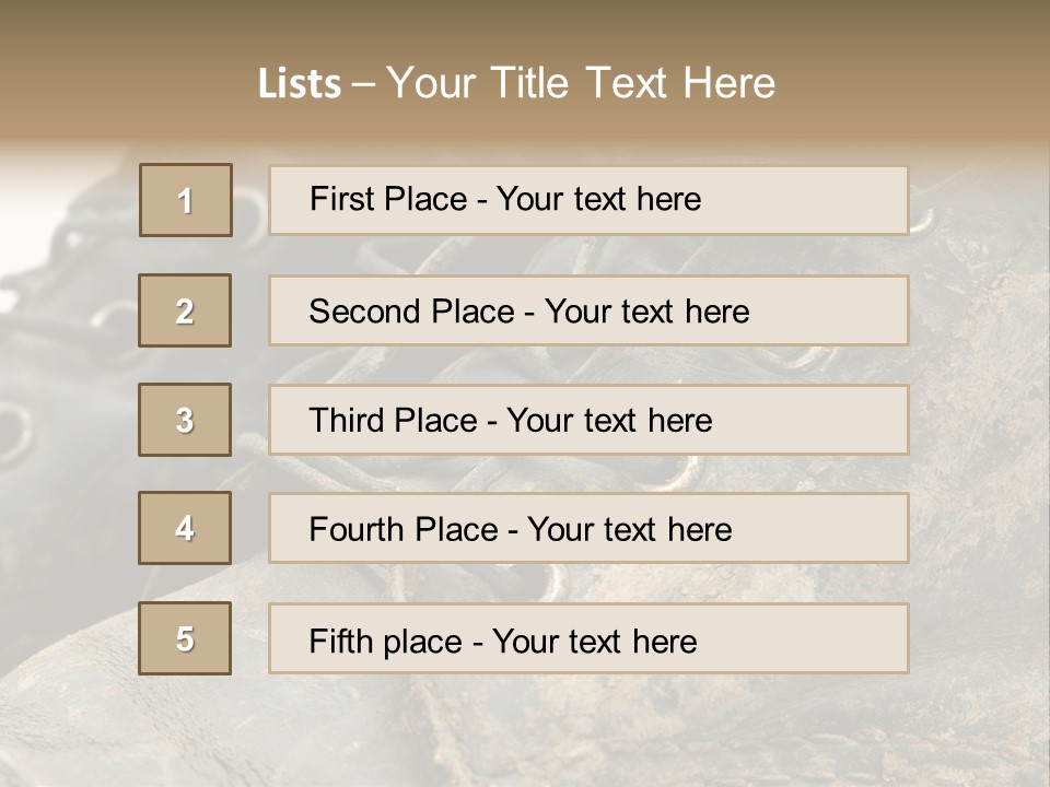 Hard Cap Wander PowerPoint Template