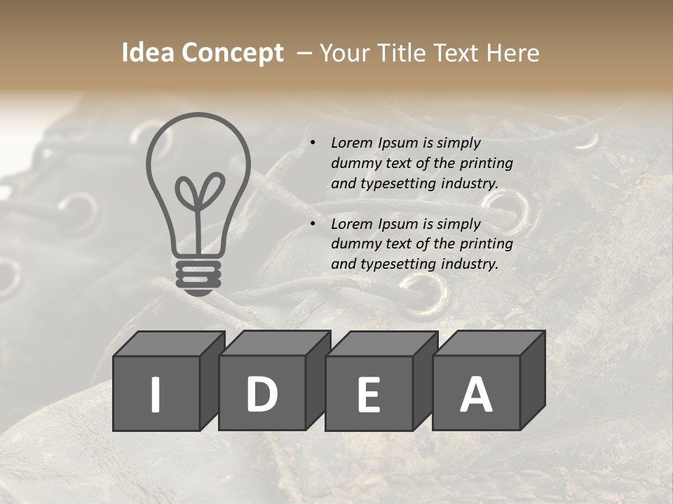 Hard Cap Wander PowerPoint Template