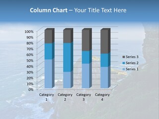 Precipice Hope Sea PowerPoint Template