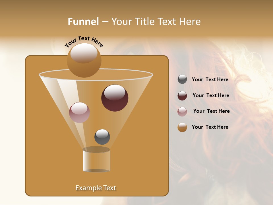 Sunny Hands Girl PowerPoint Template