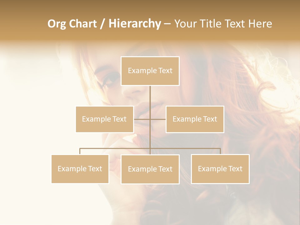 Sunny Hands Girl PowerPoint Template