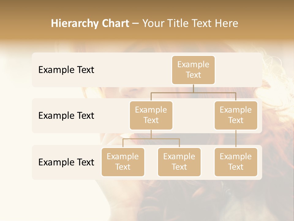 Sunny Hands Girl PowerPoint Template