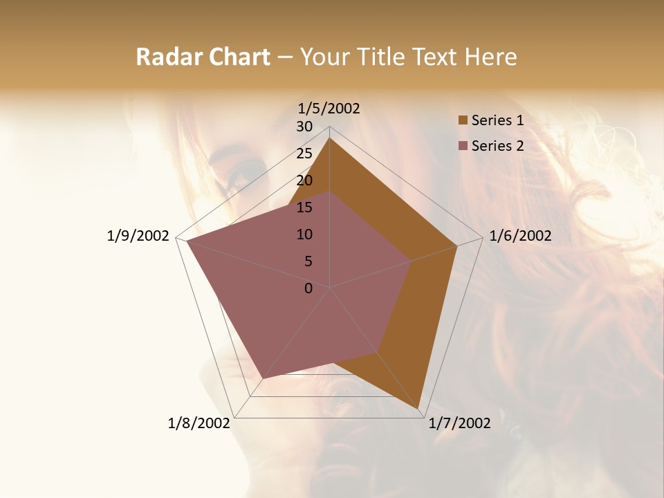 Sunny Hands Girl PowerPoint Template
