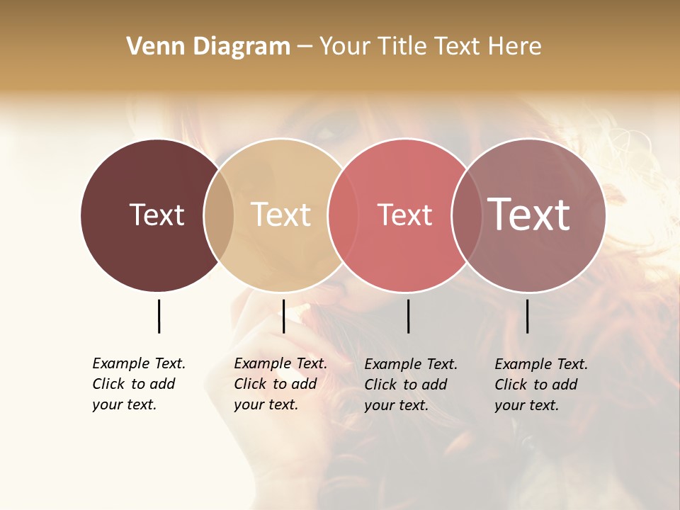 Sunny Hands Girl PowerPoint Template