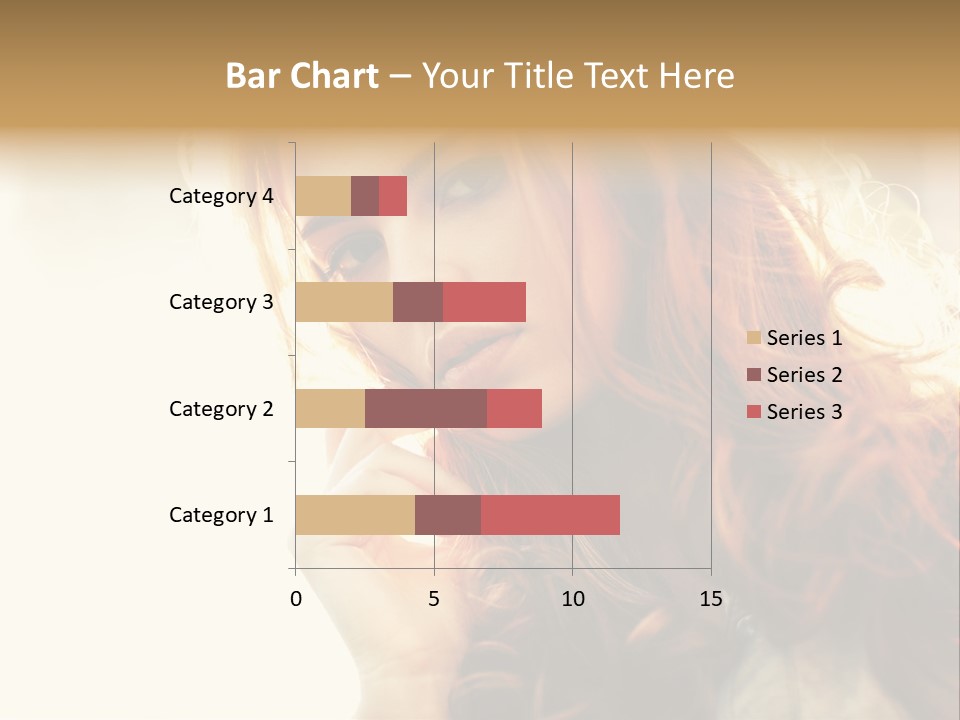 Sunny Hands Girl PowerPoint Template