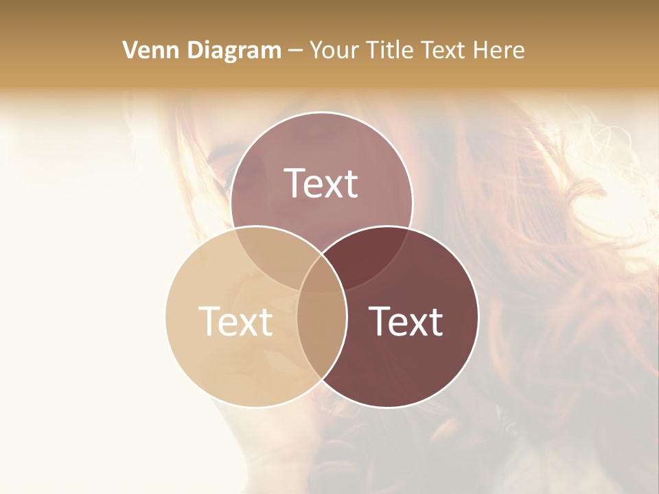 Sunny Hands Girl PowerPoint Template