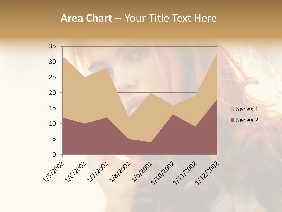 Sunny Hands Girl PowerPoint Template