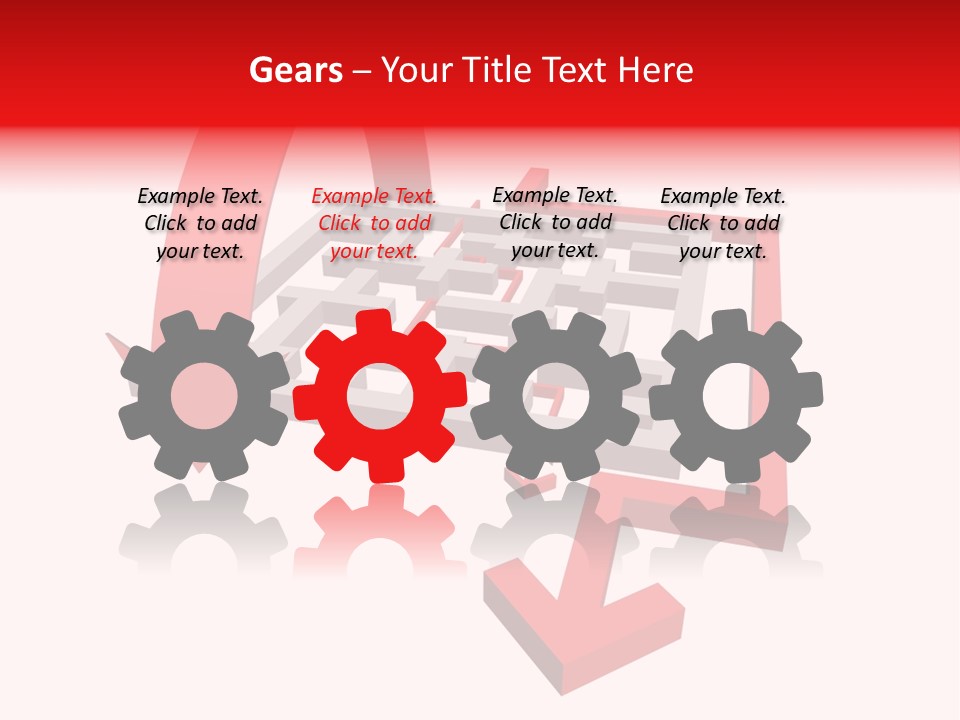 Complexity Clipped Puzzle PowerPoint Template