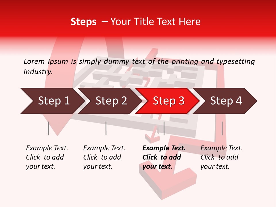 Complexity Clipped Puzzle PowerPoint Template