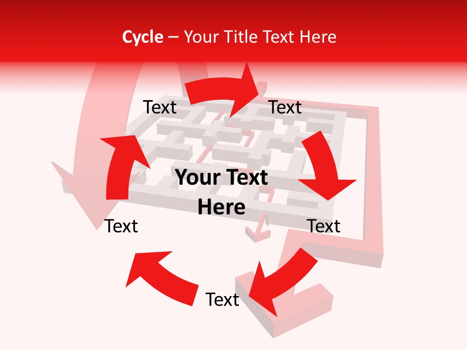 Complexity Clipped Puzzle PowerPoint Template