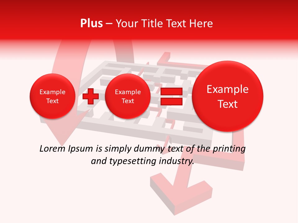 Complexity Clipped Puzzle PowerPoint Template