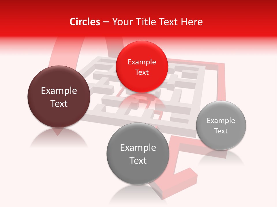 Complexity Clipped Puzzle PowerPoint Template