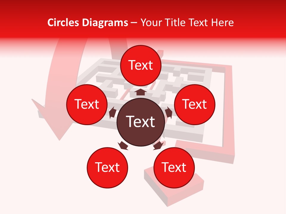 Complexity Clipped Puzzle PowerPoint Template