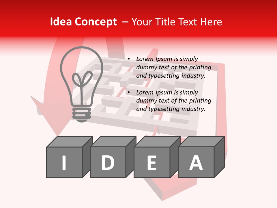 Complexity Clipped Puzzle PowerPoint Template