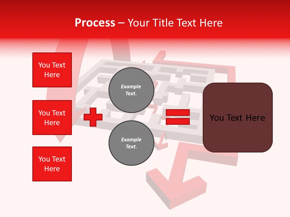 Complexity Clipped Puzzle PowerPoint Template