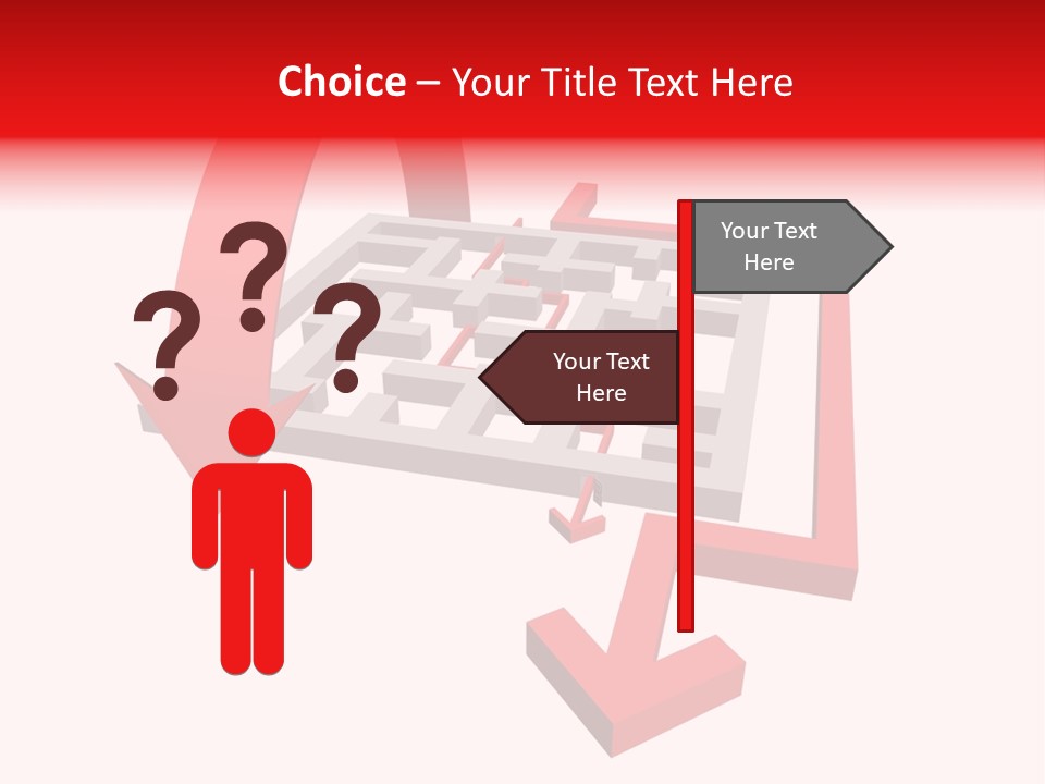 Complexity Clipped Puzzle PowerPoint Template