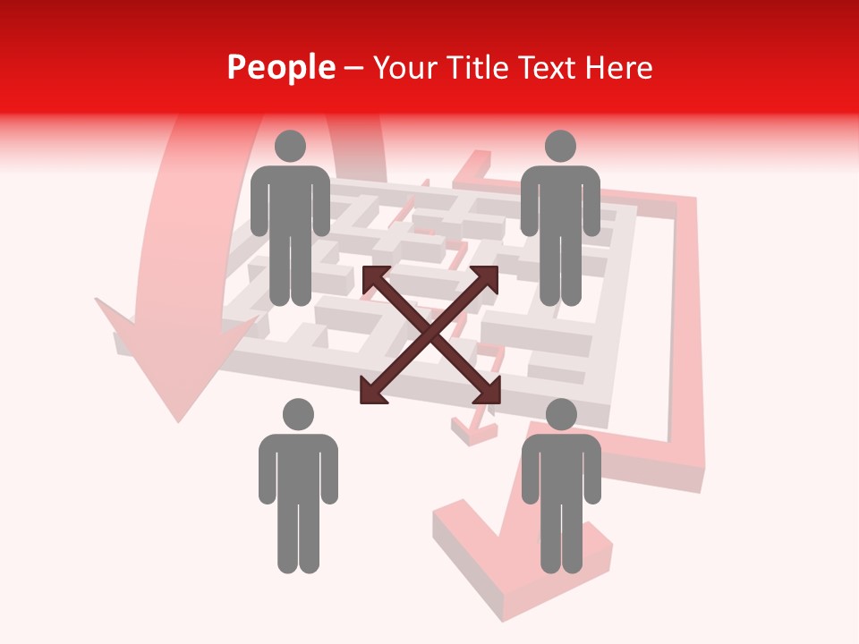 Complexity Clipped Puzzle PowerPoint Template