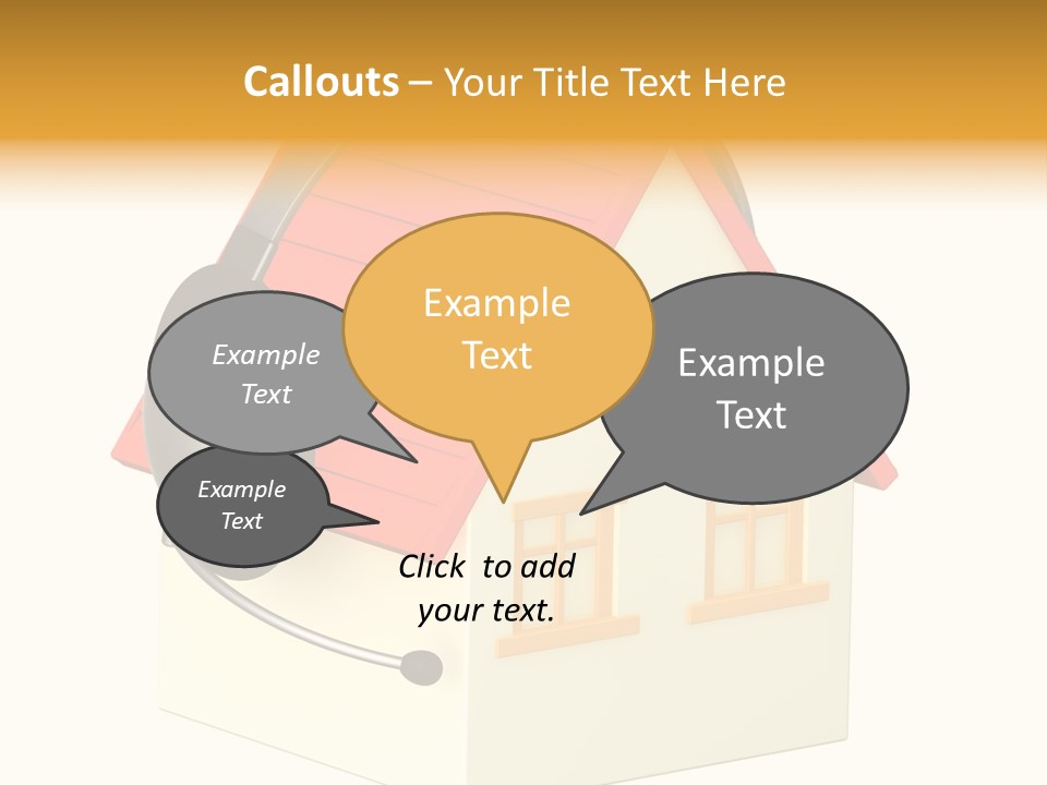 Contemporary Talking Voip PowerPoint Template