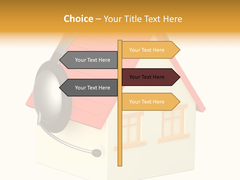 Contemporary Talking Voip PowerPoint Template