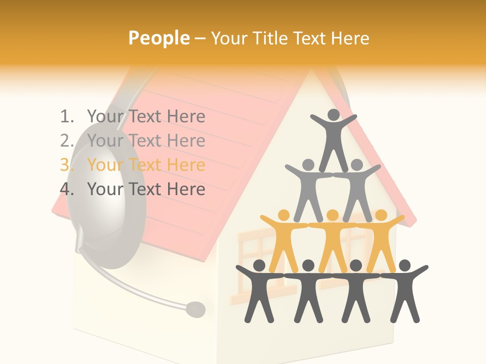 Contemporary Talking Voip PowerPoint Template
