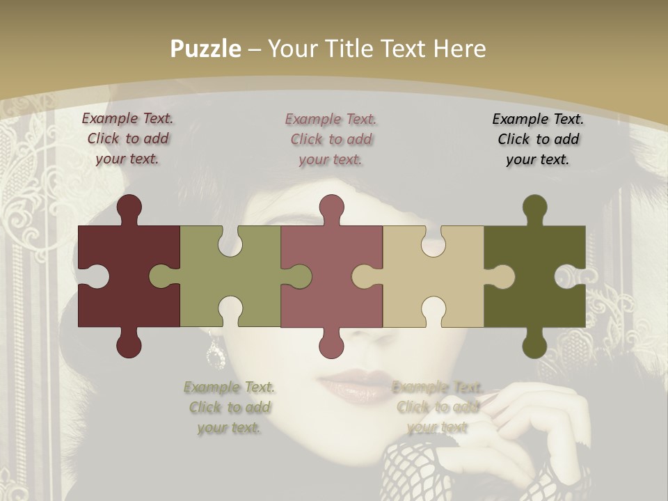 Shot Fashioned Art PowerPoint Template