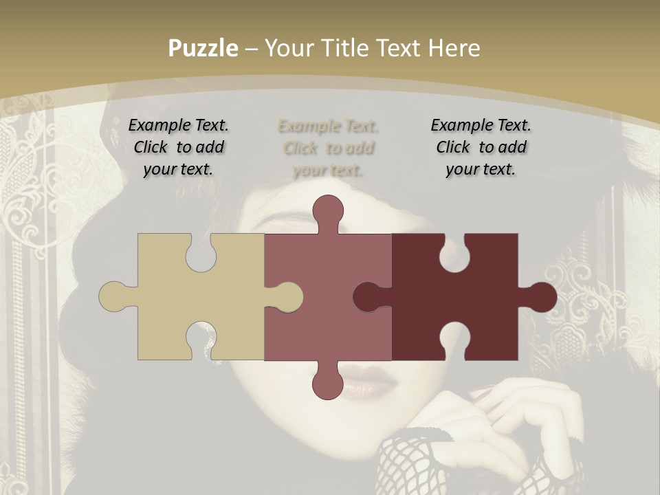 Shot Fashioned Art PowerPoint Template