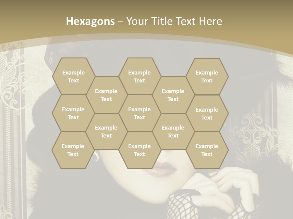 Shot Fashioned Art PowerPoint Template