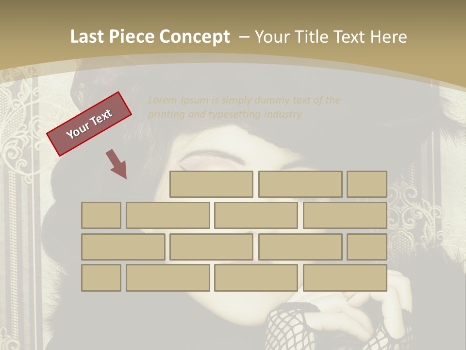 Shot Fashioned Art PowerPoint Template