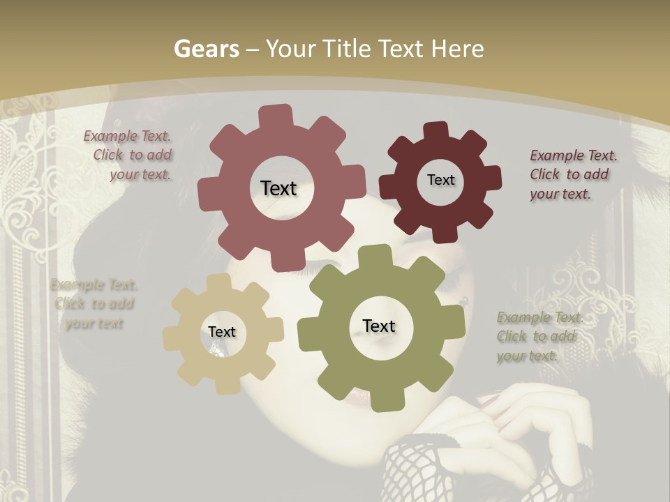 Shot Fashioned Art PowerPoint Template