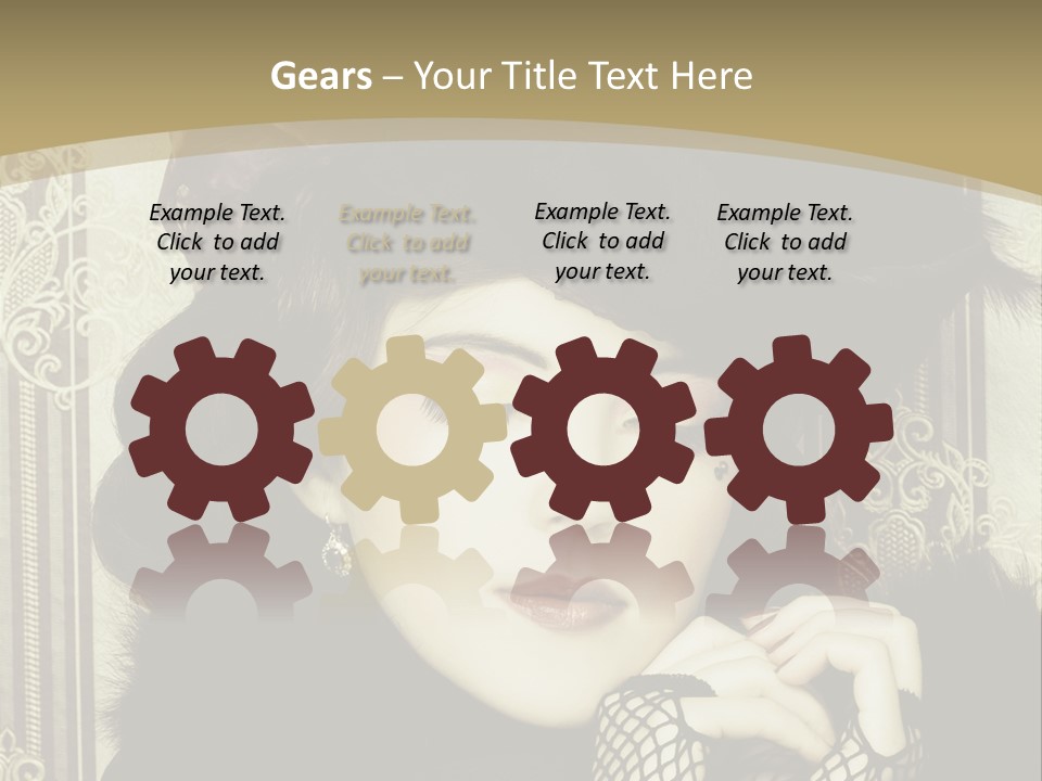 Shot Fashioned Art PowerPoint Template