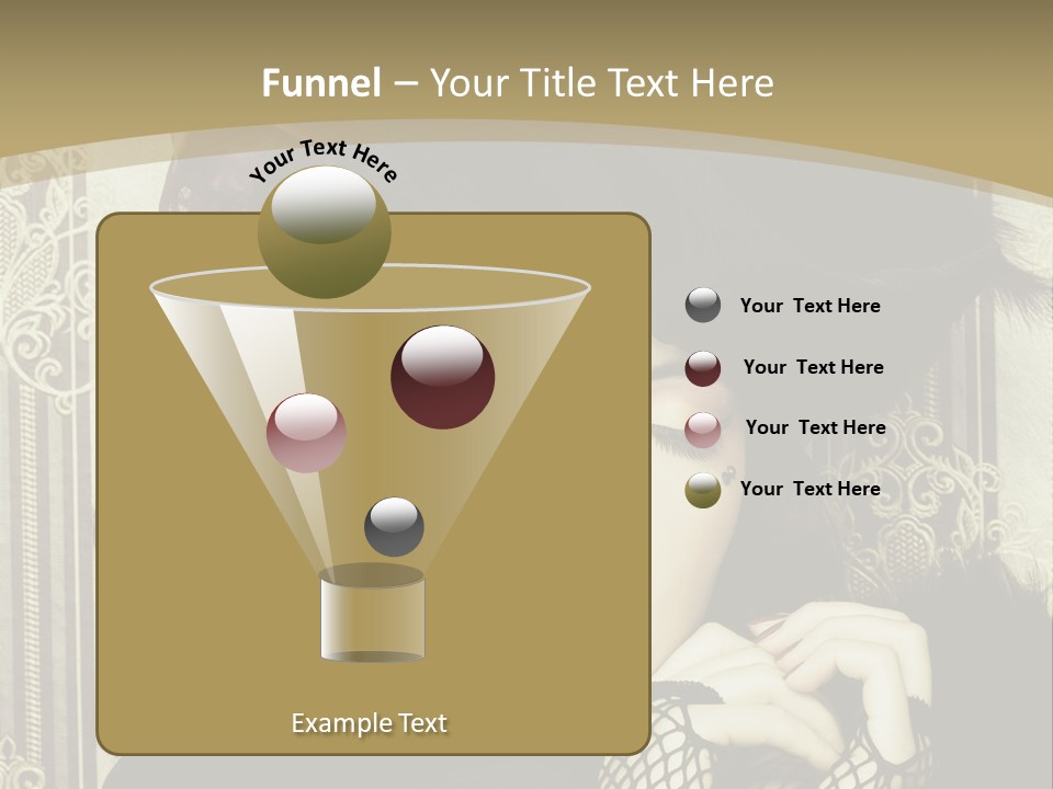 Shot Fashioned Art PowerPoint Template