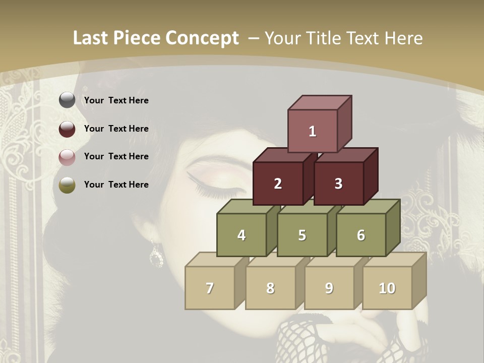 Shot Fashioned Art PowerPoint Template