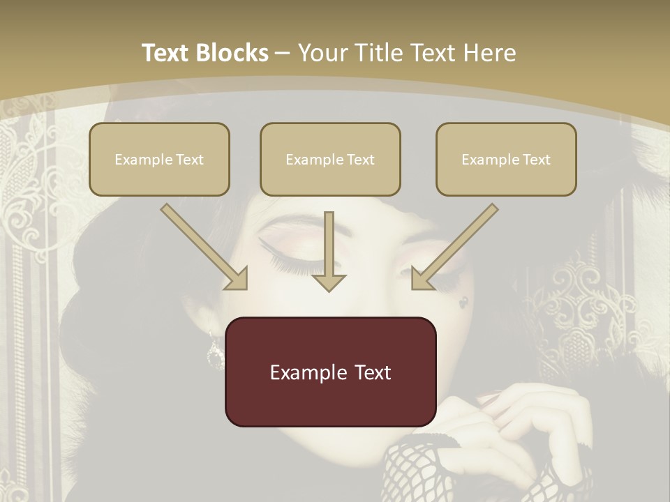 Shot Fashioned Art PowerPoint Template