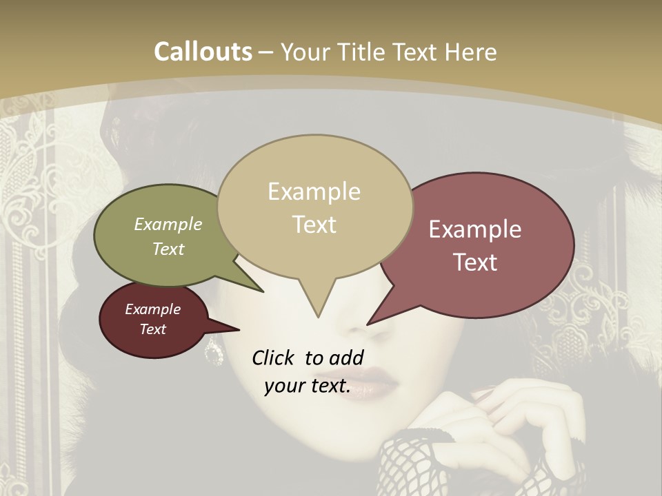 Shot Fashioned Art PowerPoint Template