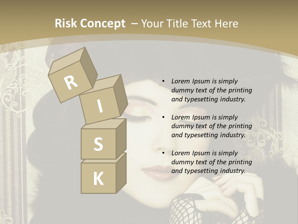 Shot Fashioned Art PowerPoint Template