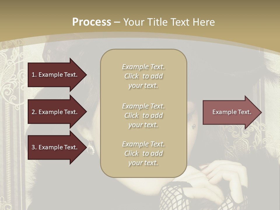 Shot Fashioned Art PowerPoint Template