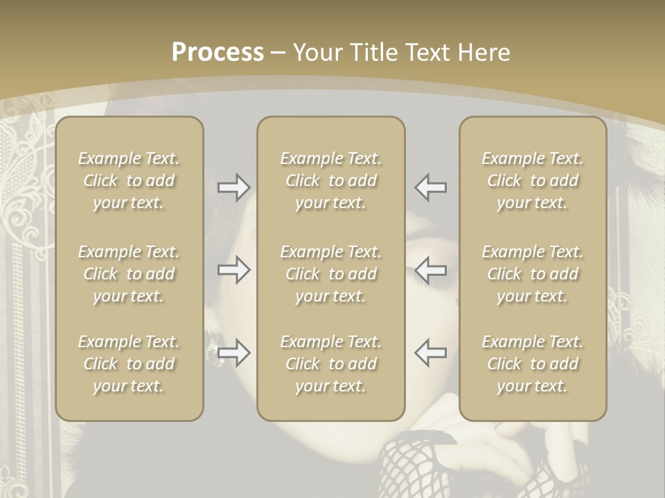 Shot Fashioned Art PowerPoint Template