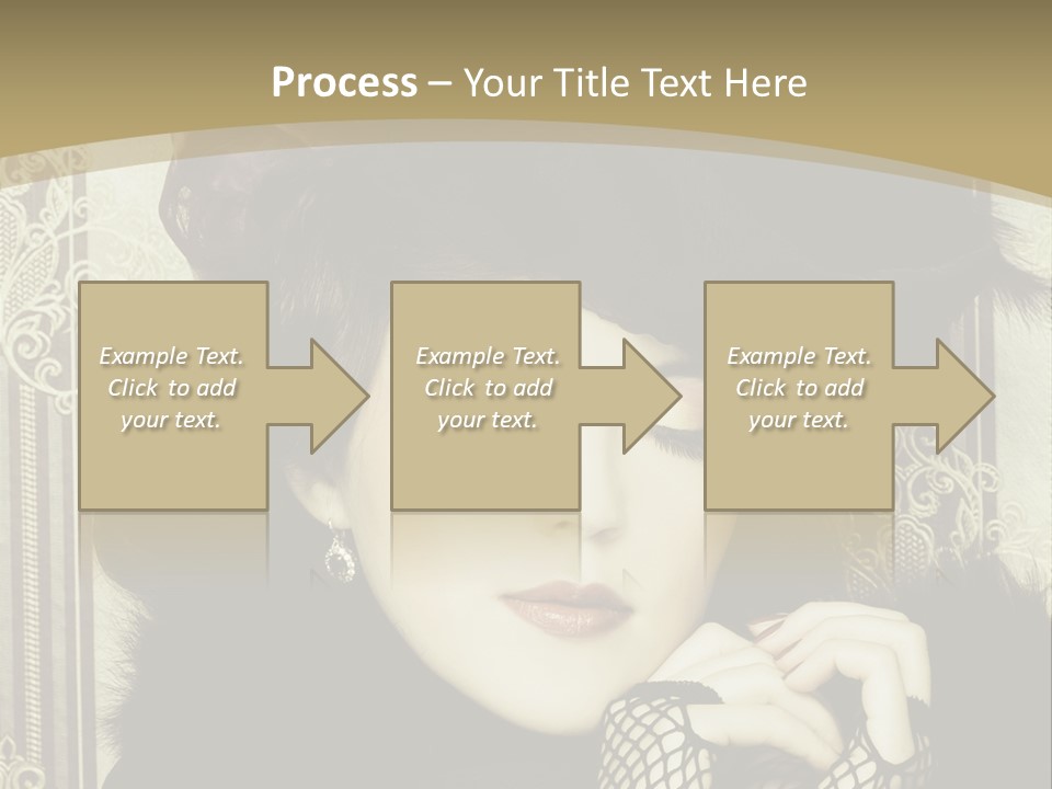 Shot Fashioned Art PowerPoint Template