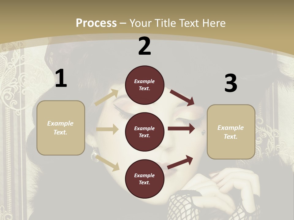 Shot Fashioned Art PowerPoint Template