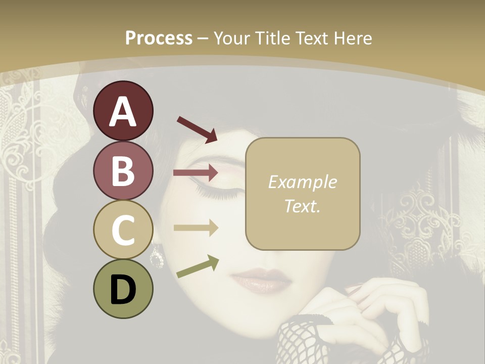 Shot Fashioned Art PowerPoint Template