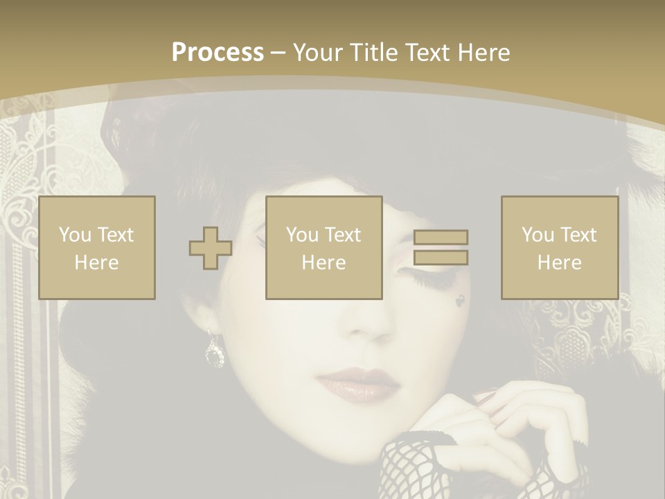 Shot Fashioned Art PowerPoint Template