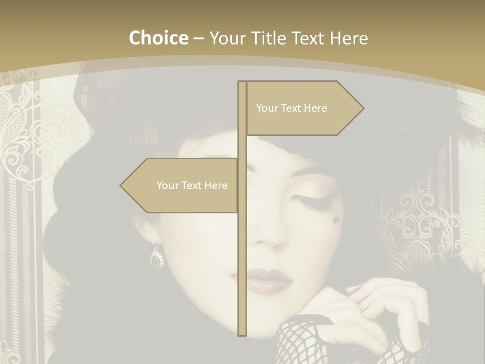 Shot Fashioned Art PowerPoint Template