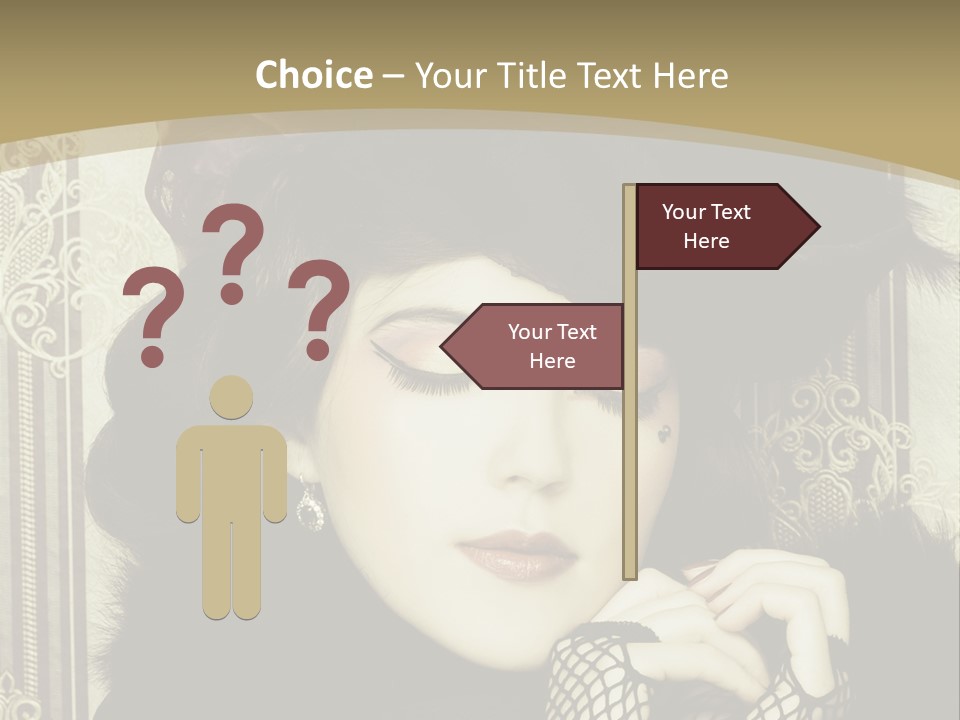 Shot Fashioned Art PowerPoint Template