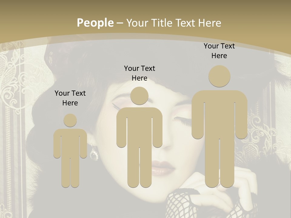 Shot Fashioned Art PowerPoint Template